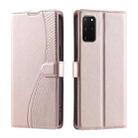 For Samsung Galaxy S20+ Voltage Ultra-thin Dot Leather Phone Case(Rose Gold) - 1
