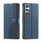 For Samsung Galaxy S25 5G Voltage Ultra-thin Dot Leather Phone Case(Blue) - 1