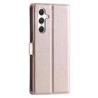 For Samsung Galaxy S25+ 5G Voltage Ultra-thin Dot Leather Phone Case(Rose Gold) - 3