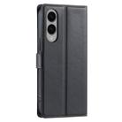 For Samsung Galaxy S25 Edge 5G Voltage Ultra-thin Dot Leather Phone Case(Black) - 3