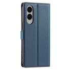 For Samsung Galaxy S25 Edge 5G Voltage Ultra-thin Dot Leather Phone Case(Blue) - 3