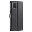 For Samsung Galaxy A71 4G Voltage Ultra-thin Dot Leather Phone Case(Black) - 3