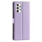 For Samsung Galaxy A32 4G Voltage Ultra-thin Dot Leather Phone Case(Purple) - 3