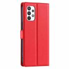 For Samsung Galaxy A32 4G Voltage Ultra-thin Dot Leather Phone Case(Red) - 3