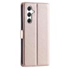 For Samsung Galaxy A14 4G / 5G Voltage Ultra-thin Dot Leather Phone Case(Rose Gold) - 3