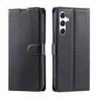 For Samsung Galaxy A14 4G / 5G Voltage Ultra-thin Dot Leather Phone Case(Black) - 1