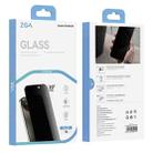 For iPhone 16 Plus ZGA 0.33mm 2.5D Anti-static Privacy Tempered Glass Film - 3