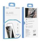 For iPhone 16 Plus ZGA 0.33mm 2.5D Anti-static HD Tempered Glass Film - 3