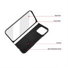 For Google Pixel 9 Pro Fold Litchi Texture Leather PC Shockproof Phone Case(Black) - 3