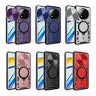 For Redmi Note 14 Pro+ 5G CD Texture Sliding Camshield Magnetic Holder Phone Case(Black) - 2