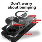 For Redmi Note 14 Pro+ 5G CD Texture Sliding Camshield Magnetic Holder Phone Case(Black) - 3