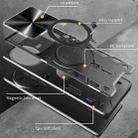 For Redmi K80 CD Texture Sliding Camshield Magnetic Holder Phone Case(Rose Gold) - 3