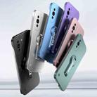 For Huawei nova 10 Pro Baking Varnish 360 Rotate Holder No Frame PC Phone Case(Purple) - 2