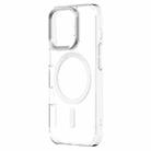 For iPhone 16 Pro ZGA Magsafe Clear PC Tempered Glass Phone Case(Transparent) - 1