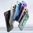 For OPPO Find X6 Pro Baking Varnish 360 Rotate Holder No Frame PC Phone Case(Purple) - 2