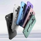 For OPPO Find X7 Baking Varnish 360 Rotate Holder No Frame PC Phone Case(Green) - 2