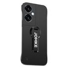 For OPPO K11 Baking Varnish 360 Rotate Holder No Frame PC Phone Case(Black) - 1