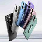 For OPPO Reno9 Pro+ Baking Varnish 360 Rotate Holder No Frame PC Phone Case(Black) - 2