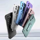 For OPPO Reno11 Pro Baking Varnish 360 Rotate Holder No Frame PC Phone Case(Purple) - 2