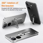 For vivo iQOO Neo9 Baking Varnish 360 Rotate Holder No Frame PC Phone Case(Purple) - 3