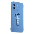 For vivo Y200t Baking Varnish 360 Rotate Holder No Frame PC Phone Case(Blue) - 1