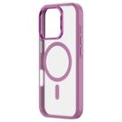 For iPhone 16 Plus ZGA Magsafe Frosted PC Hybrid TPU Phone Case(Pink) - 1