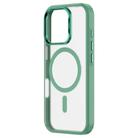 For iPhone 16 Plus ZGA Magsafe Frosted PC Hybrid TPU Phone Case(Green) - 1