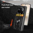 For Realme 14 Pro 5G Sliding Camshield TPU+PC Phone Case with Card Slot(Rose Gold) - 2