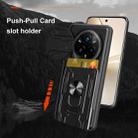 For Realme 14 Pro+ 5G Sliding Camshield TPU+PC Phone Case with Card Slot(Grey) - 2