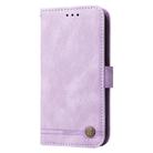 For Xiaomi 14T Skin Feel Life Tree Metal Button Leather Phone Case(Purple) - 2