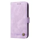 For Xiaomi 15 Skin Feel Life Tree Metal Button Leather Phone Case(Purple) - 2