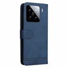 For Xiaomi 15 Skin Feel Life Tree Metal Button Leather Phone Case(Blue) - 3