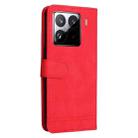 For Xiaomi 15 Pro Skin Feel Life Tree Metal Button Leather Phone Case(Red) - 3