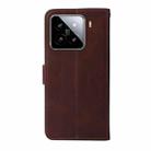 For Xiaomi 15 Classic Calf Texture Flip Leather Phone Case(Brown) - 3