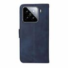 For Xiaomi 15 Classic Calf Texture Flip Leather Phone Case(Blue) - 3