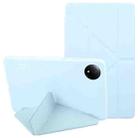 For Xiaomi Redmi Pad SE 8.7 Deformation Silicone Leather Tablet Case(Sky Blue) - 1