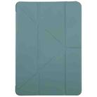 For Xiaomi Pad 7 / 7 Pro Deformation Silicone Leather Tablet Case(Deep Green) - 2