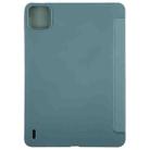 For Xiaomi Pad 7 / 7 Pro Deformation Silicone Leather Tablet Case(Deep Green) - 3