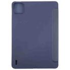 For Xiaomi Pad 7 / 7 Pro Deformation Silicone Leather Tablet Case(Dark Blue) - 3