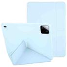 For Xiaomi Pad 7 / 7 Pro Deformation Silicone Leather Tablet Case(Sky Blue) - 1