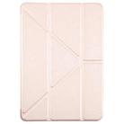 For Xiaomi Pad 7 / 7 Pro Deformation Silicone Leather Tablet Case(Pink) - 2