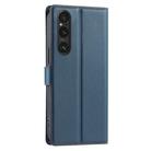 For Sony Xperia 1 VI Voltage Ultra-thin Dot Leather Phone Case(Blue) - 3