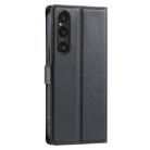 For Sony Xperia 1 V Voltage Ultra-thin Dot Leather Phone Case(Black) - 3