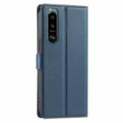 For Sony Xperia 5 III Voltage Ultra-thin Dot Leather Phone Case(Blue) - 3