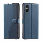 For Sony Xperia 5 VI Voltage Ultra-thin Dot Leather Phone Case(Blue) - 1