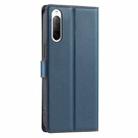 For Sony Xperia 10 V Voltage Ultra-thin Dot Leather Phone Case(Blue) - 3