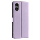 For Sony Xperia 10 VI Voltage Ultra-thin Dot Leather Phone Case(Purple) - 3