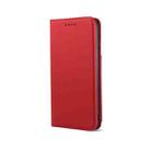 For iPhone 8 Plus / 7 Plus Strong Magnetism Shockproof Horizontal Flip Liquid Feel Leather Case with Holder & Card Slots & Wallet(Red) - 2