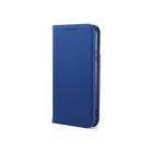 For iPhone XS Max Strong Magnetism Shockproof Horizontal Flip Liquid Feel Leather Case with Holder & Card Slots & Wallet(Blue) - 1