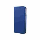 For iPhone XS Max Strong Magnetism Shockproof Horizontal Flip Liquid Feel Leather Case with Holder & Card Slots & Wallet(Blue) - 2